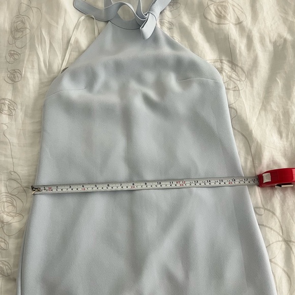 Club Monaco Pastel Blue Halter Dress - Picture 8 of 8